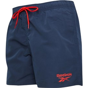 Reebok Mens Yale Swim Shorts Vector Navy