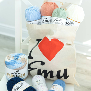 'I Love Emu' Tote Bag