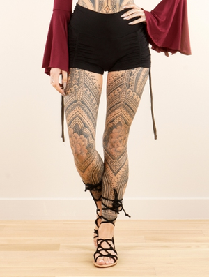 'Mini short "Komo", Noir'