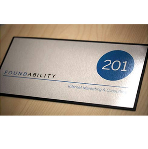 12" x 6" Slim Door Sign