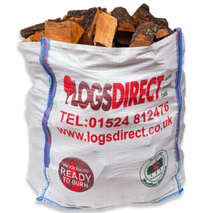Kiln Dried Hardwood Dumpy Bag - Small Stove Firewood