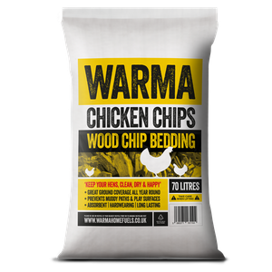 Premium Chicken Wood Chips 70Ltr