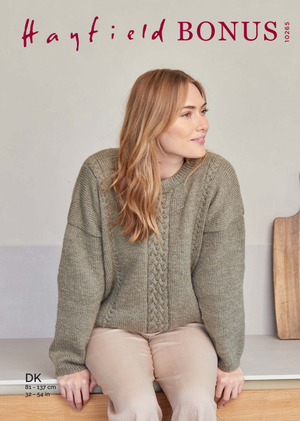 Sweater in Hayfield Bonus DK (10265)