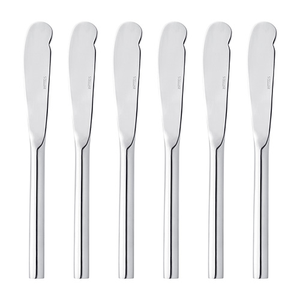 Stellar Rochester Polished 6 Butter Knives Gift Box Set
