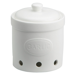 BIA International Garlic Matte Storage Jar