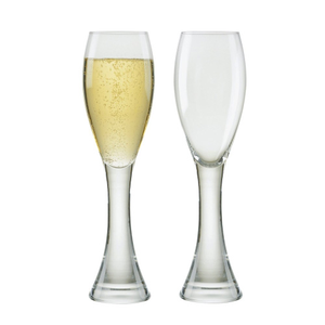 Anton Studio Designs Manhattan Set Of 2 Champagne Flutes