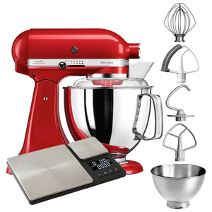 KitchenAid Artisan Mixer 175 Empire Red with FREE Gift