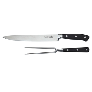 MasterClass Two Piece Traditional Deluxe Carving Gift Set