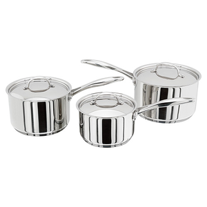 Stellar 7000 Profile 3 Piece Saucepan Set