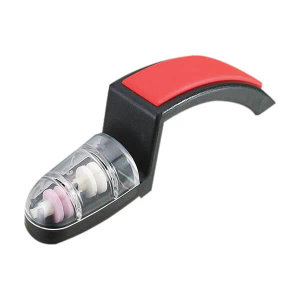 MinoSharp Shinkansen Sharpener Black & Red