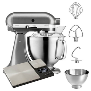 KitchenAid Artisan Mixer 185 Medallion Silver with FREE Gift