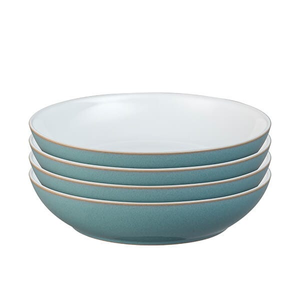 Denby Azure Set Of 4 Pasta Bowls