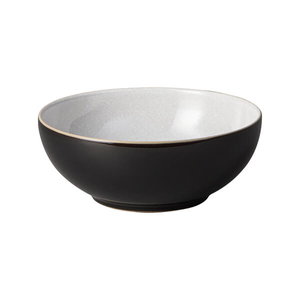 Denby Elements Black Coupe Cereal Bowl