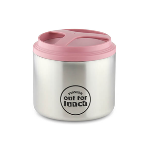Pioneer Vacuum Lunch Box Pink Lid