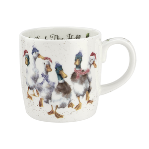 Wrendale Designs 'All Wrapped Up' Duck Mug