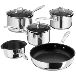 Stellar 7000 Profile Non-Stick 5 Piece Draining Saucepan Set