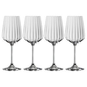 Spiegelau Lifestyle Set Of 4 White Wine Glasses