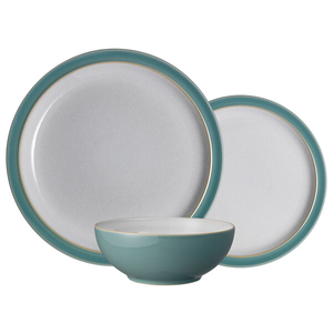 Denby Elements Fern Green 12 Piece Tableware Set