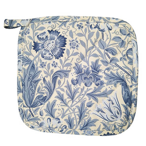William Morris Blue Compton Quilted Pot Holder