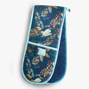 Royal Botanic Gardens Kew Living Jewels Midnight Double Oven Glove