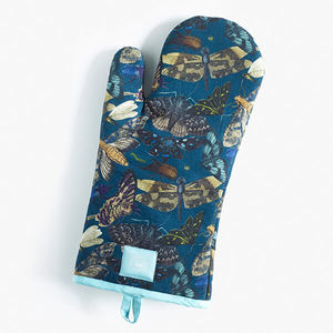 Royal Botanic Gardens Kew Living Jewels Midnight Single Oven Glove
