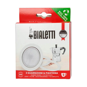 Bialetti 9 Cup Washer/Filter Set