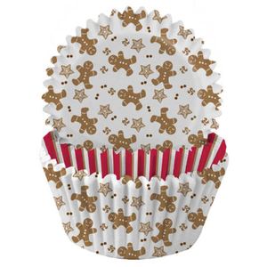 Anniversary House Gingerbread Swirl Cupcake Cases