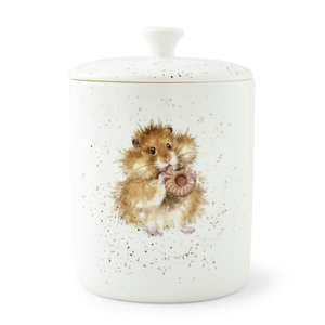 Wrendale Designs 'The Diet Starts Tomorrow' Hamster Biscuit Barrel