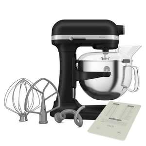 KitchenAid Artisan Matte Black 5.6L Bowl Lift Food Mixer With FREE Gift