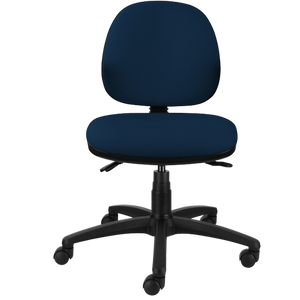 ENERGI-Plus Office Chair Fabric Without armrest Blue 150 kg Task Mid Back