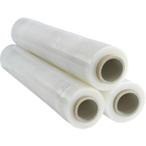 RAJA Stretch Film Wrap 500 mm (W) x 300 m (L) 17 microns Transparent