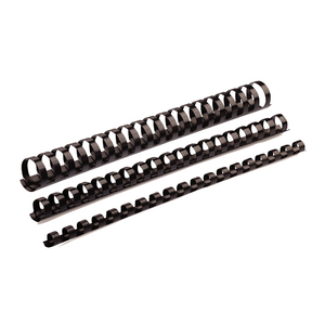Fellowes Binding Combs A4 19 mm 150 Sheets Plastic Black Pack of 100