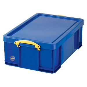 Really Useful Box PP (Polypropylene) Storage Box 18 L Blue 39 x 48 x 20 cm