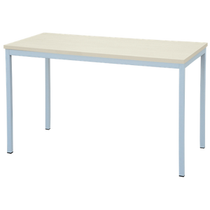 Viking Realspace Rectangular Table Maple MFC (Melamine Faced Chipboard), Steel Silver 1,600 x 800 x 750 mm
