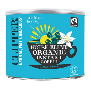 Clipper Fairtrade Instant Coffee Tin Medium Arabica 500 g