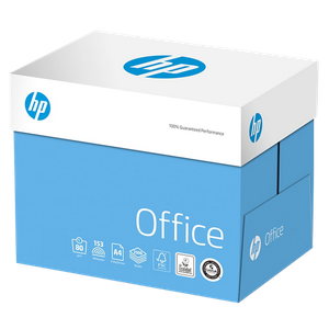 HP Office A4 Printer Paper 80 gsm Matt White 153 CIE 2500 Sheets