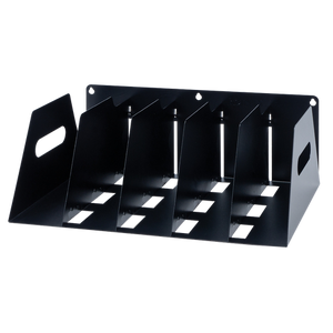 Rotadex Metal Lever Arch Filing Rack Holds 5 Lever Arch Files 160 x 425 x 300 mm Black
