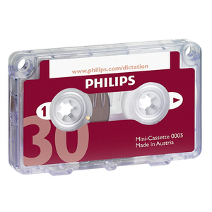 Philips Mini Cassette LFH0005 Red