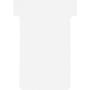 Nobo Size 2 T Cards White 6 x 8.5 cm Pack of 100