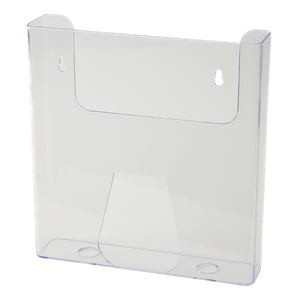 Deflecto A5 Literature Display Wall Mounted Transparent 76301 16.9 x 4.2 x 17.9 cm
