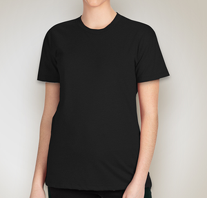 Next Level Women's Jersey Blend Crewneck T-shirt - Black