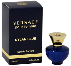 Versace Dylan Blue pour femme by Gianni Versace EDP 0.17oz New in Box