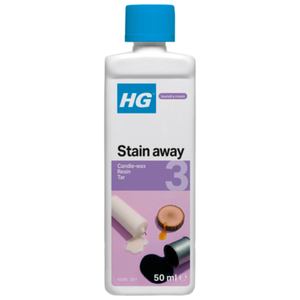 HG Stain Away No. 3 50ml I Candle Wax, Tar & Resin Stain Remover