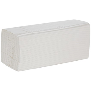 2Work Z-Fold Hand Towel 2-Ply 240x203mm White (Pack of 2250) 2W00950