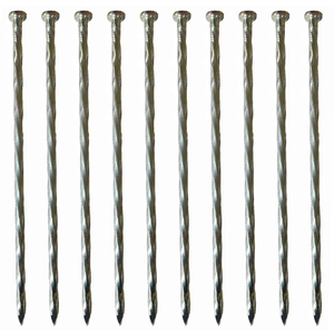 150mm & 300mm Galvanised Spiral Pins (Pack of 10) Suitable for CORE DRIVE and CORE PRO EDGE - 300mm Pins (Pack of 10)