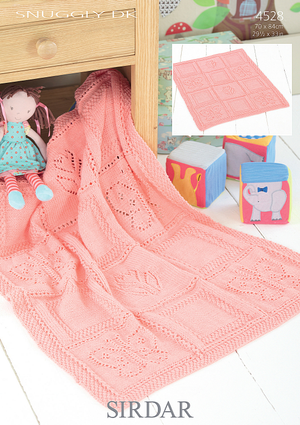 Blanket in Sirdar Snuggly DK (4528)
