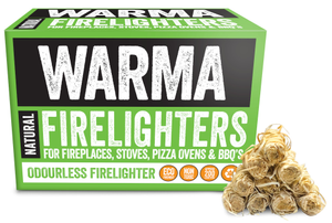 Wood Wool Eco Firelighters XL Large 200 Unit Box