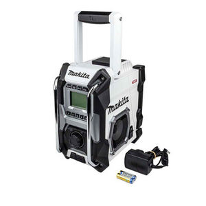 Makita MR001GZ01 12V/14.4V/18V/40V Max XGT, LXT & CXT AM/FM Jobsite Radio White (Body Only)