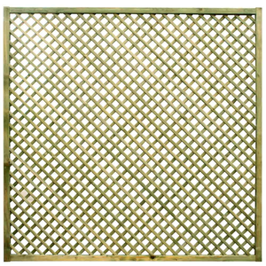 6FT x 6FT Decorative Diamond Lattice Trellis