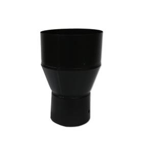 3 Inch to 5 inch Black Flue Increaser